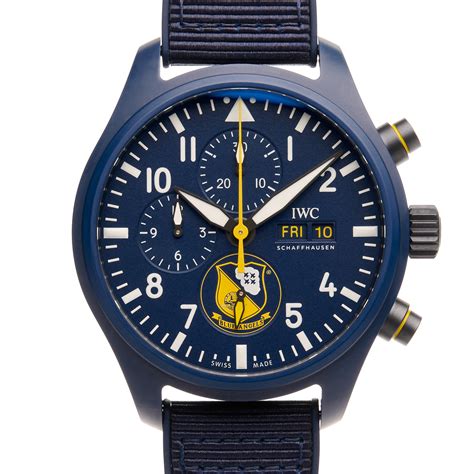 iwc pilot blue angels|glen powell watch.